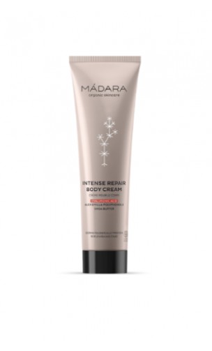 Crema corporal ecológica - INTENSE REPAIR BODY CREAM - Ácido hialurónico  MÁDARA - 150 ml.