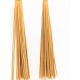 Boucles d'oreilles en or végétal – LAS VEGAS – Biobijou Capim dourado – Sloweco