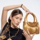Boucles d'oreilles en or végétal – LAS VEGAS – Biobijou Capim dourado – Sloweco