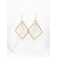 Pendientes oro vegetal – HELSINKI – Biojoya Capim dourado – Sloweco