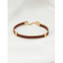 Bracelet semi-rigide en or végétal - VINICUNCA - Vin - Biobijou Capim dourado – Sloweco