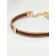 Bracelet semi-rigide en or végétal - VINICUNCA - Vin - Biobijou Capim dourado – Sloweco