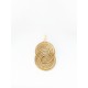 Pendentif en or végétal – PARIS  – Biobijou Capim dourado – Sloweco