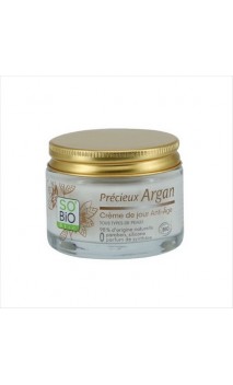 Crema de día antiedad ecológica Précieux Argan - SO'BiO étic - 50 ml.