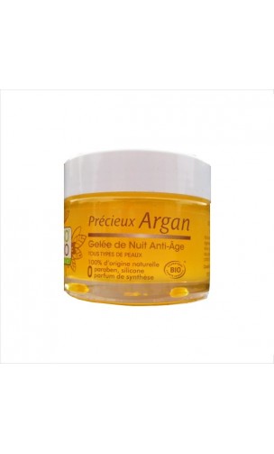 crema de noche antiedad ecológica-precieux argan-So'Bio Etic1