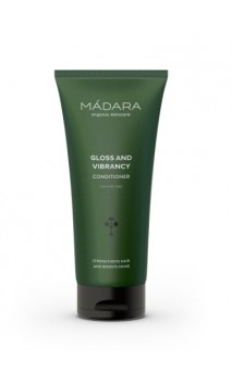 Après-Shampooing bio Éclat & Vitalité - Gloss and Vibrancy - MÁDARA - 200 ml.
