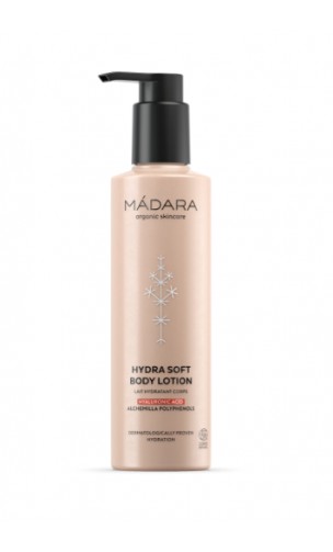 Crème corporelle bio - HYDRA SOFT Body Lotion - Acide hyaluronique - MÁDARA - 250 ml.