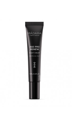 Crema de Noche natural Age Defense - Time Miracle - MÁDARA - 50 ml.