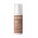 Crème solaire naturelle TEINTÉE Dorée SPF 50 - VISAGE - ALGA MARIS -  50 ml.