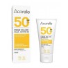 Crème solaire Visage naturelle SPF 50 Sans parfum - Acorelle - 50 ml.