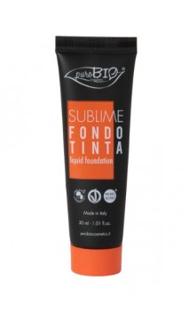 Maquillaje Fluido Ecológico “Sublime” 05 Oscuro - PuroBIO - 30 ml.