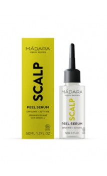 Sérum exfoliante cuero cabelludo SCALP - Ácido Láctico  Hialurónico - MÁDARA - 50 ml.
