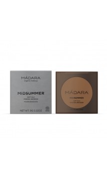 Bronzer minéral Naturel - SOFT SILK MIDSUMMER - MÁDARA - 9 gr.