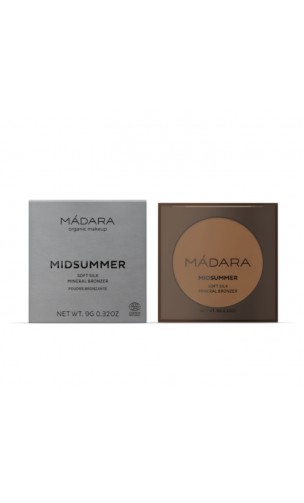 Bronzer minéral Naturel - SOFT SILK MIDSUMMER - MÁDARA - 9 gr.