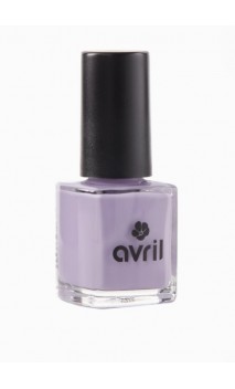 Esmalte de uñas natural - Lilas brillante - Avril - 7 ml.