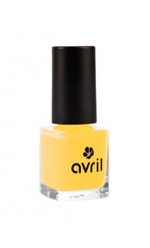 Vernis à ongles naturel Jaune Curry nº 680 - Avril - 7 ml.
