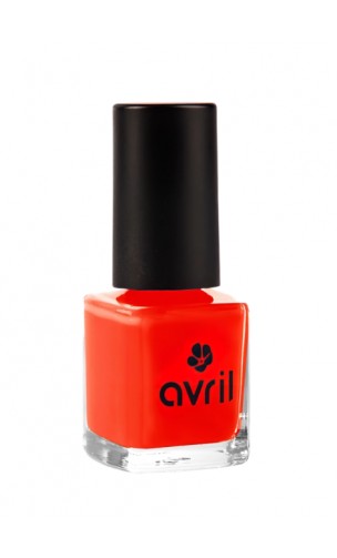Vernis à ongles naturel Coquelicot nº 40 - Avril - 7 ml.