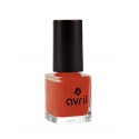 Vernis à ongles naturel Rouge brique nº 863 - Avril - 7 ml.