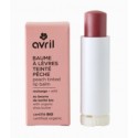 Recarga de bálsamo labial ecológico - COLOR Melocotón - Manteca de karité & Ricino - Avril - 4.8 gr