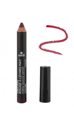 Lápiz de labios ecológico - Burdeos Mate - Avril - 2 gr.
