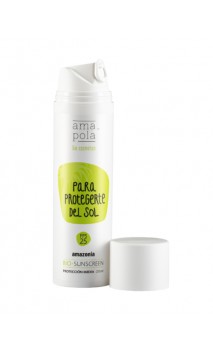 Protector solar natural FPS 25 "Para protegerte del sol" (Cara y cuerpo) - Amapola Amazonia - 200 ml.