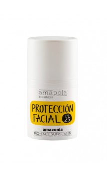 Crema hidratante bio con protector solar natural FPS 25 - Amapola Amazonia - 50 ml.