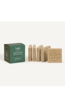 Savon d'Alep naturel 5 pour cent - Najel - 5x20g