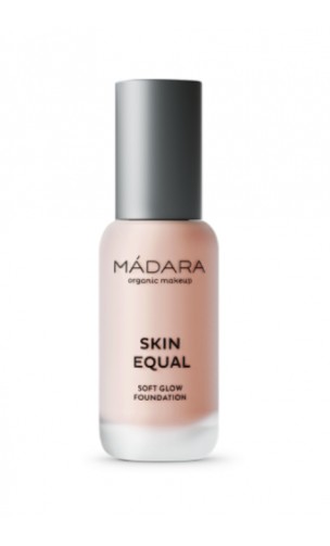 Fond de teint bio  030 ROSE IVORY SKIN EQUAL Foundation FPS15- Acide hyaluronique - MÁDARA - 30 ml.