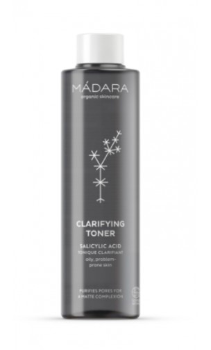 Tónico purifiante natural - Clarifying Ácido salicílico - Mixta Grasa - MÁDARA - 200 ml.