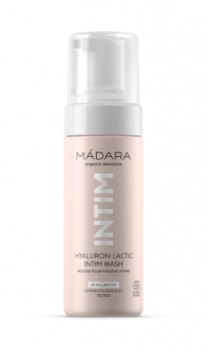 Mousse Intime bio - Acide hyaluronique et Lactique - MÁDARA - 150 ml.