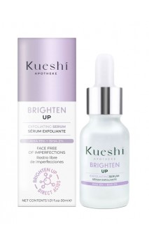 Sérum visage naturel exfoliant AHA 15% + BHA 2%  Brighten Up - APOTHEKE - KUESHI - 30 ml.