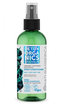 Après-shampooing BIO hydratant en SPRAY - DETOX  ORGANICS - Natura Siberica - 170 ml