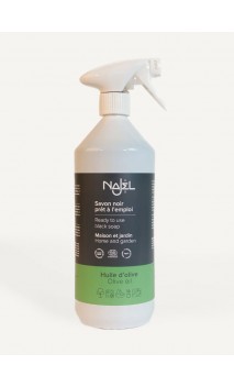 SPRAY Savon noir d'Alep Liquide - Multiusage Maison et Jardin - Najel - 1 L.