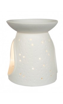 Diffuseur porcelaine d'huiles - disques à bougie  - Design Univers - 10,5x9cm - Kerzenfarm