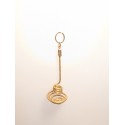 Capimix PUREZA - Charms Dije artesanal – Colgante Oro vegetal Capim dorado – 6,5×1,5cm SLOWECO – 1U.