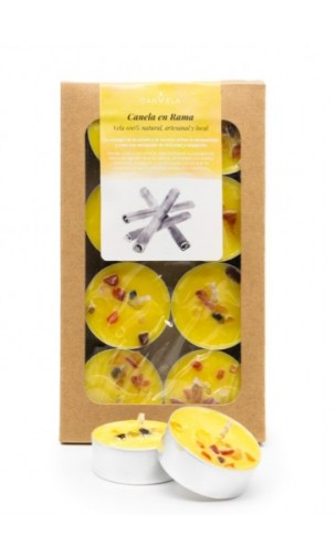 Bougie végétale parfumée Cannelle - Kerzenfarm - 20 heures