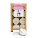 Velas de te naturales y artesanales - Aroma SENSACIONES - CANVELA - 8U.