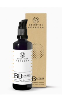 BB cream Hialurónico - LIGHT SKIN - Crema hidratante con color - HERBERA - 50 ml
