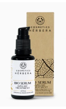 Sérum Azelaic Treatment BIO - Acné et Rosácea - Peau Grasse Acnéique Reactive -  HERBERA - 30 ml.