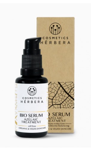 Sérum Azelaic Treatment BIO - Acné et Rosácea - Peau Grasse Acnéique Reactive -  HERBERA - 30 ml.