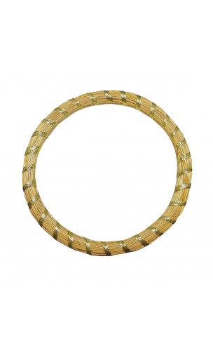 Brazalete de oro vegetal – ATENAS – Biojoya Capim dourado – Sloweco