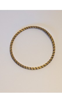 Jonc en or végétal – MINI ROME COULEUR – GRIS FONCÉ - Biobijou Capim dourado – Sloweco