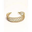 Brazalete de oro vegetal – YUCATAN DORADO – Biojoya Capim dourado – Sloweco