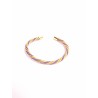 Brazalete de oro vegetal –  LA HABANA – MORADO – Biojoya Capim dourado – Sloweco