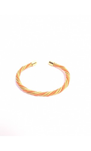 Jonc en or végétal – LA HABANA – ORANGE – Biobijou Capim dourado – Sloweco