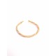 Brazalete de oro vegetal –  LA HABANA – ROSA – Biojoya Capim dourado – Sloweco