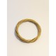 Brazalete de oro vegetal – TWIST  – Biojoya Capim dourado – Sloweco