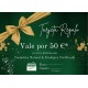 Carte Virtuelle Cadeau Bio 50 EUROS