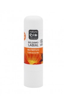 Baume à lèvres bio nutrition vanille et calendula - Naturabio cosmetics - 5,5 g