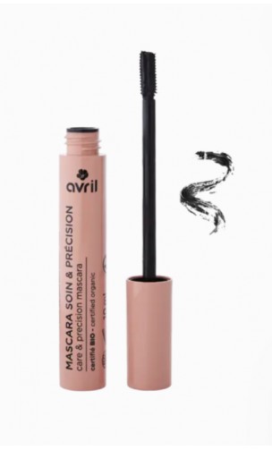 Mascara BIO Noir  Soin & Précision - Avril - 10 ml.